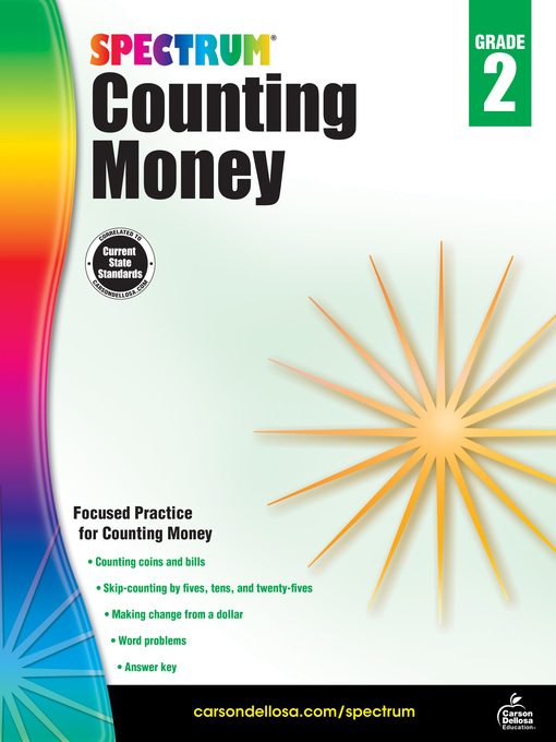 Title details for Counting Money, Grade 2 by Spectrum - Available